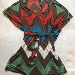 Multi Colored Womens boutique dress